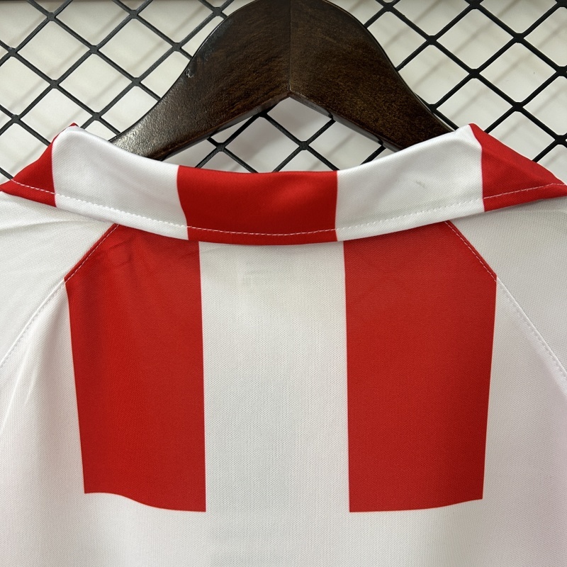 Retro 1986-87 Sporting Gijon Home Football jersey retro