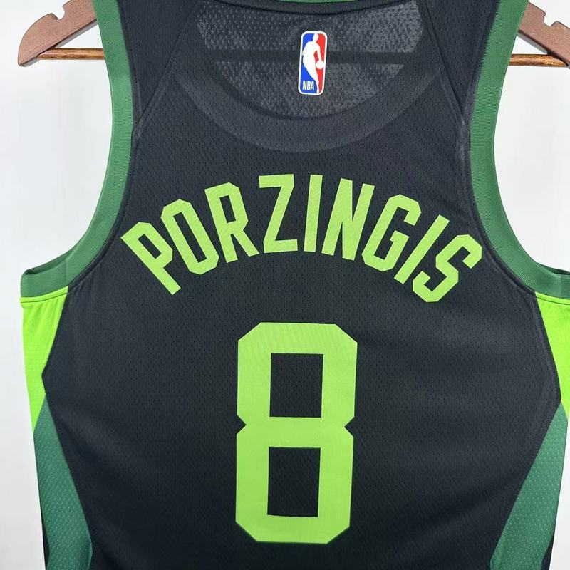 2025 NBA Boston Celtics 8 PORZINGIS Basketball Jersey