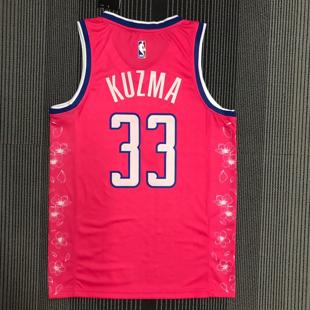 2022 NBA Washington Wizards 33 Kuzma Basketball Jersey