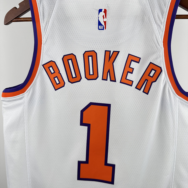 2018 NBA Phoenix Suns 1 BOOKER Basketball Jersey