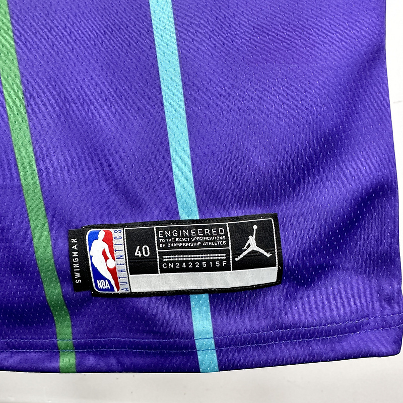 2020 NBA Charlotte Hornets (1 BALL) Basketball Jersey