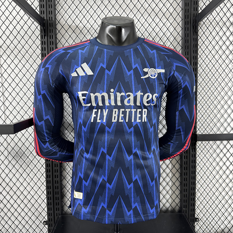 Player 2025-26 Arsenal Away Long Sleeve Football jersey