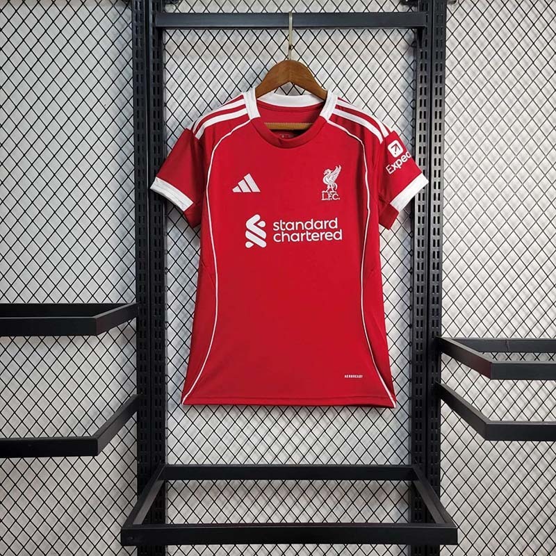 Women 2025-26 Liverpool Home Football jersey