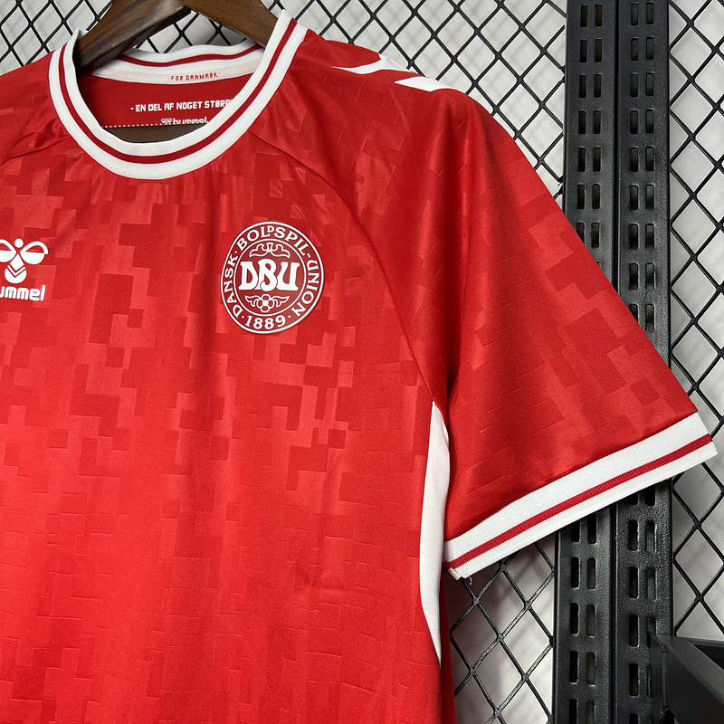 2024-25 Denmark Euro Home Football jersey