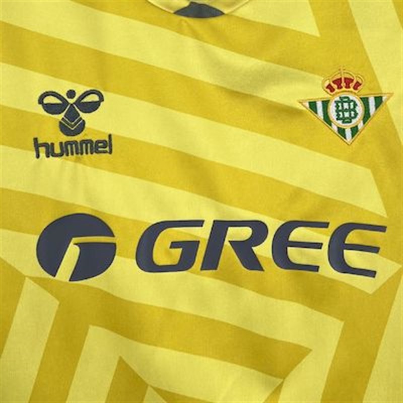 2025-26 Real Betis yellow goalkeeper Football jersey