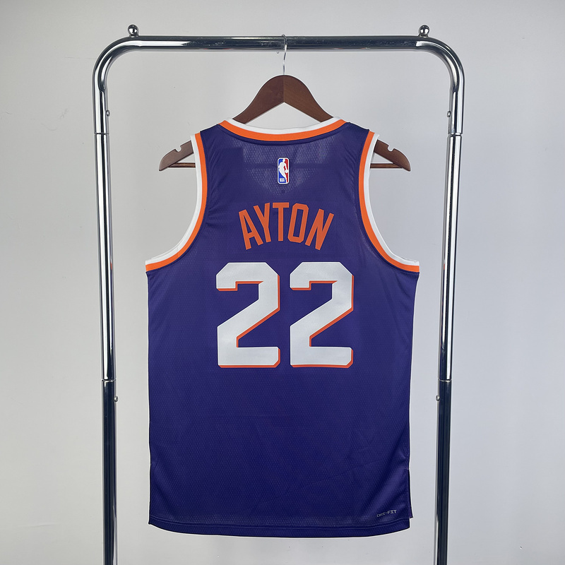 2024 NBA Phoenix Suns 22 AYTON Basketball Jersey