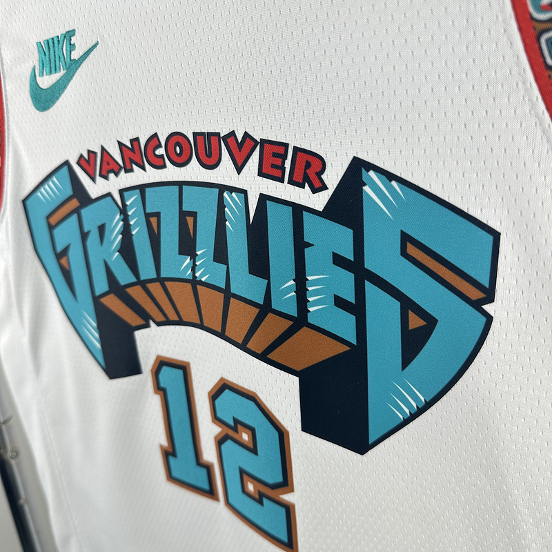 2025 NBA Memphis Grizzlies 12 MORANT Basketball Jersey