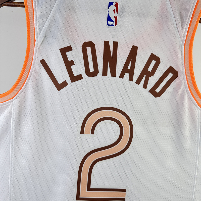 2024 NBA San Antonio Spurs 2 LEONARD Basketball Jersey