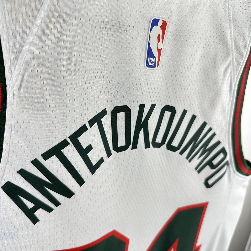 2019 NBA Milwaukee Bucks (34 ANTETOKOUNMPO) Basketball Jersey