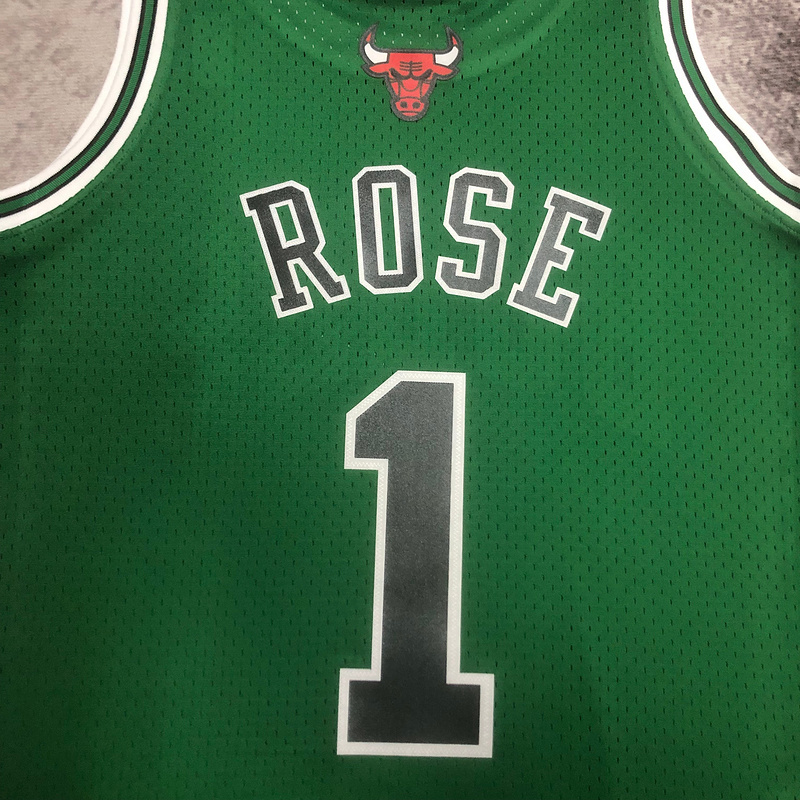 2008-09 NBA Chicago Bulls (1 ROSE) Basketball Jersey