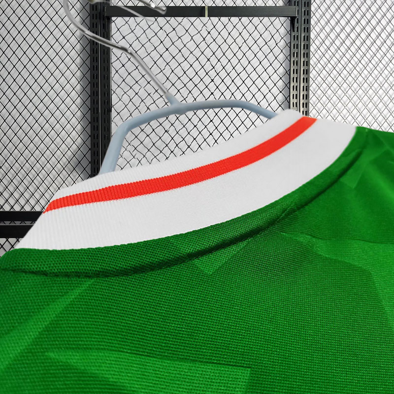 retro 1990-92 Republic of Ireland home retro football jersey