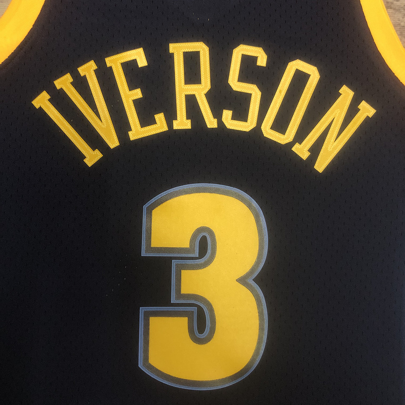 2006-67 NBA Denver Nuggets 3 IVERSON Basketball jersey
