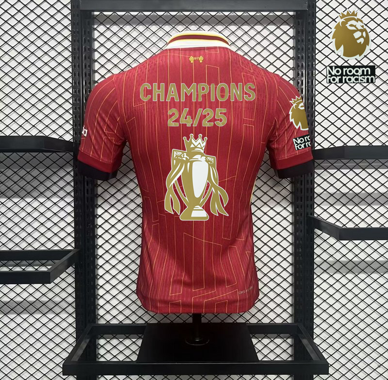 Player 2024-25 CHAMPIONS Liverpool Home Football jersey