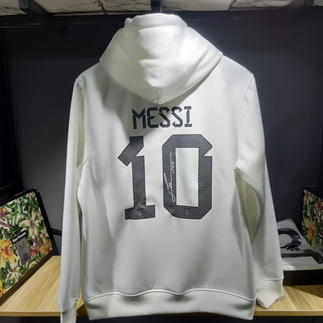 2024/25 Messi Argentina Casual Sweater White