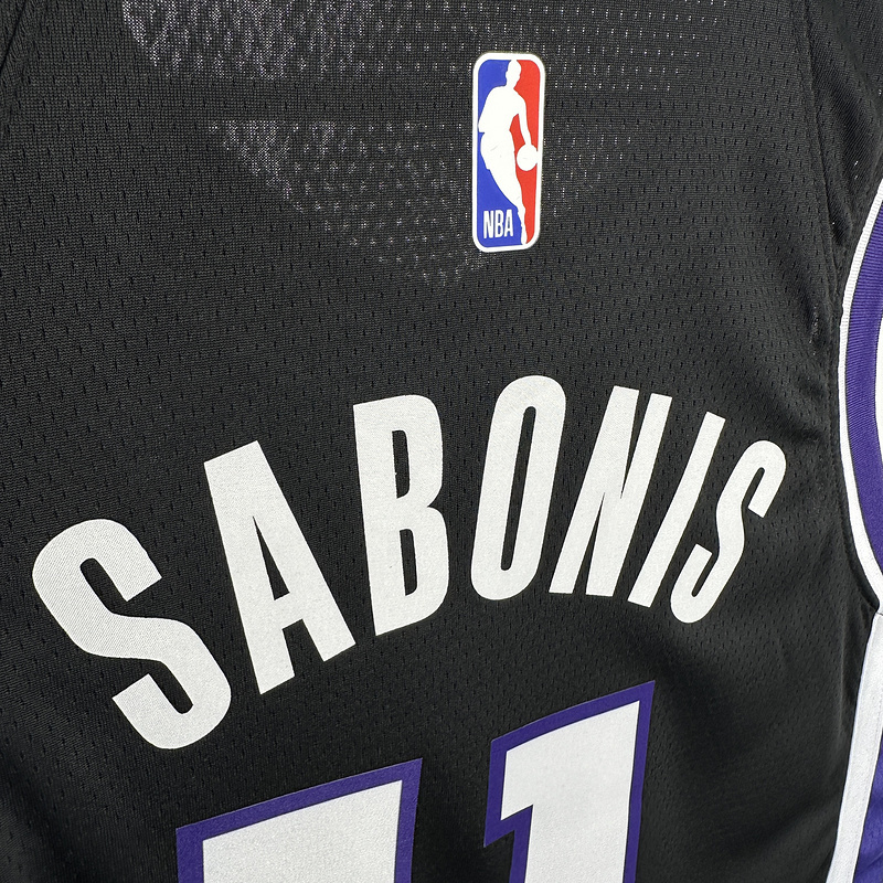 2024 NBA Sacramento Kings 11 SABONIS Basketball Jersey
