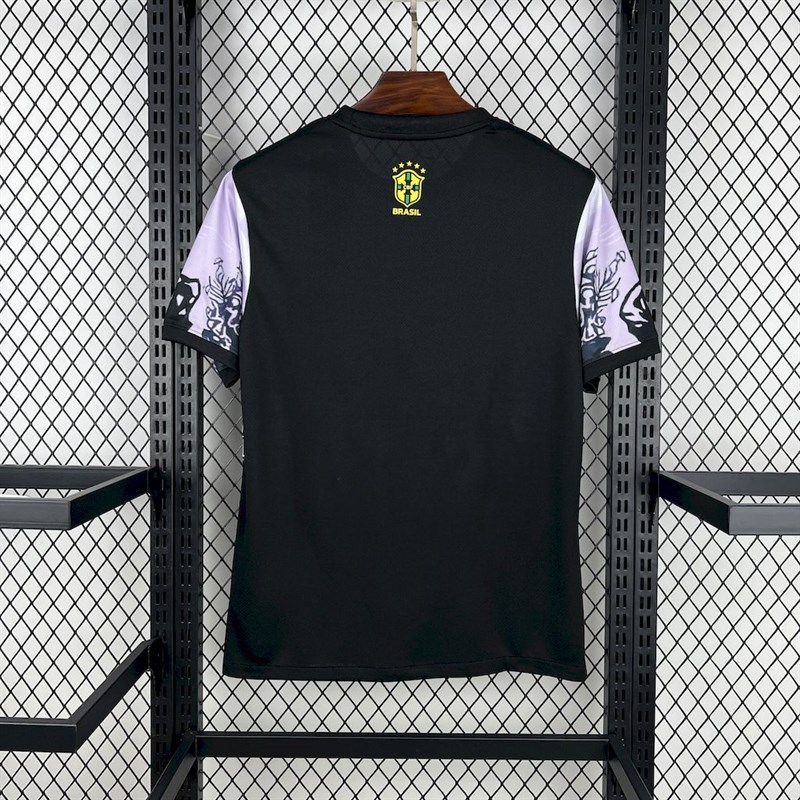 2025-26 Brazil season deep purple Football jersey