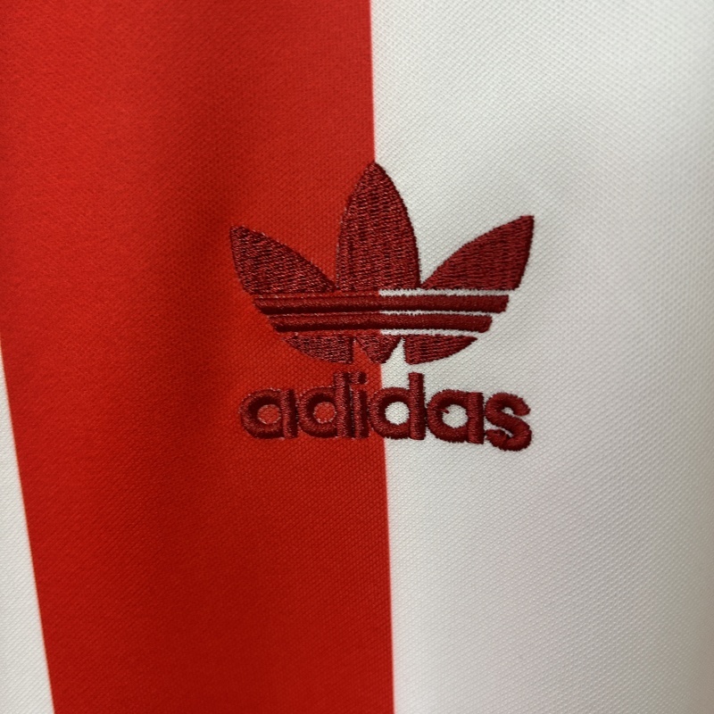 Retro 1986-87 Sporting Gijon Home Football jersey retro