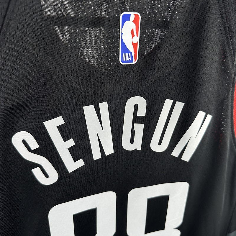 2024 NBA Houston Rockets 28 SENGUN Basketball Jersey