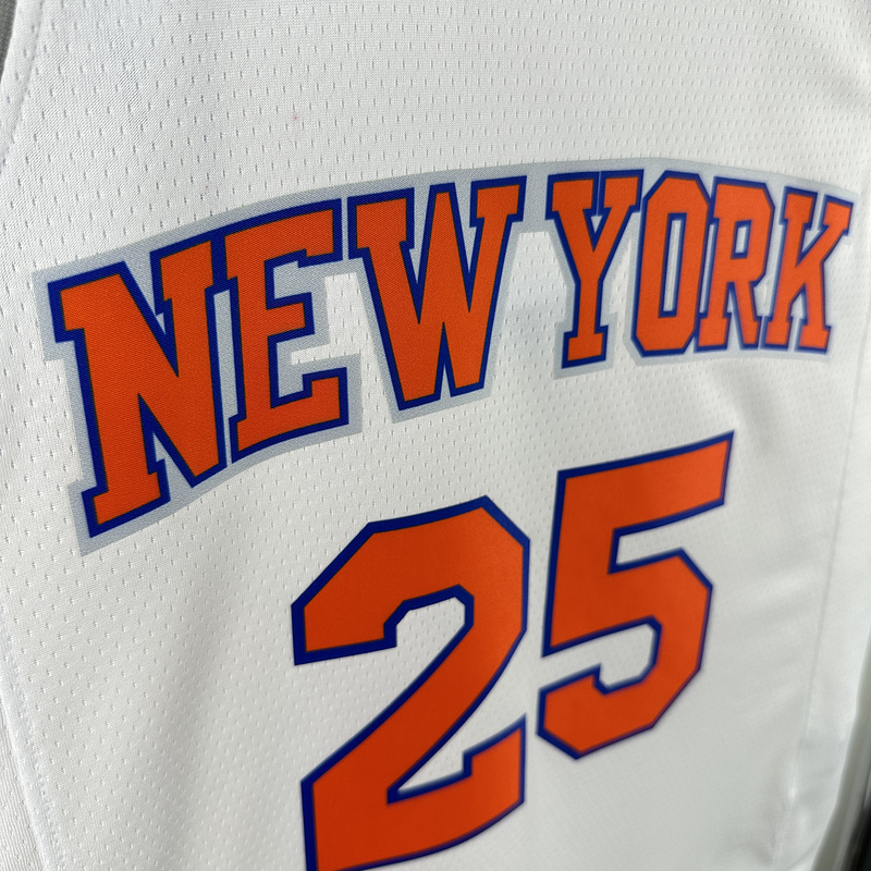 2025 NBA New York Knicks 25 BRIDGES Basketball Jersey