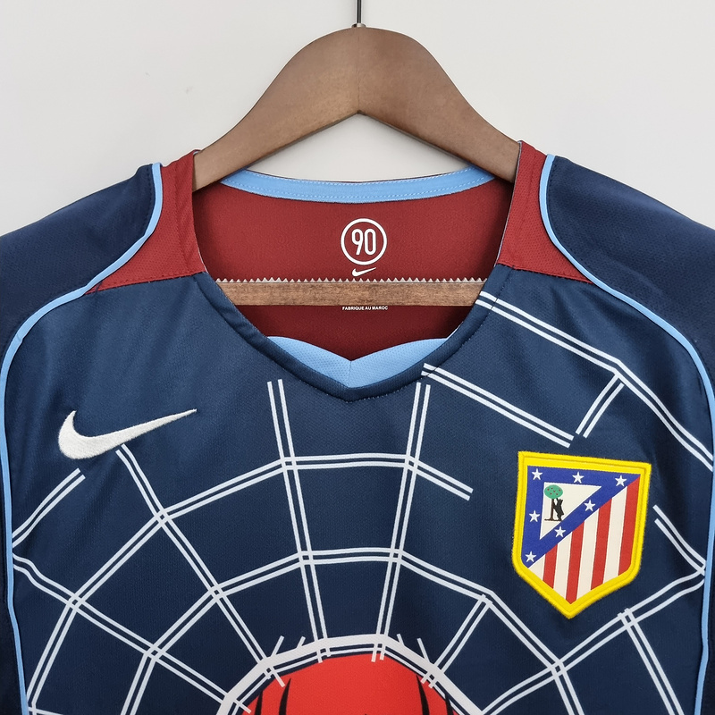 Retro 2004-05 Atletico Madrid away Football jersey retro