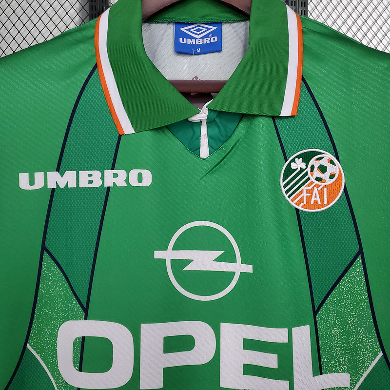 Retro 1994-96 Republic of Ireland home Football jersey retro