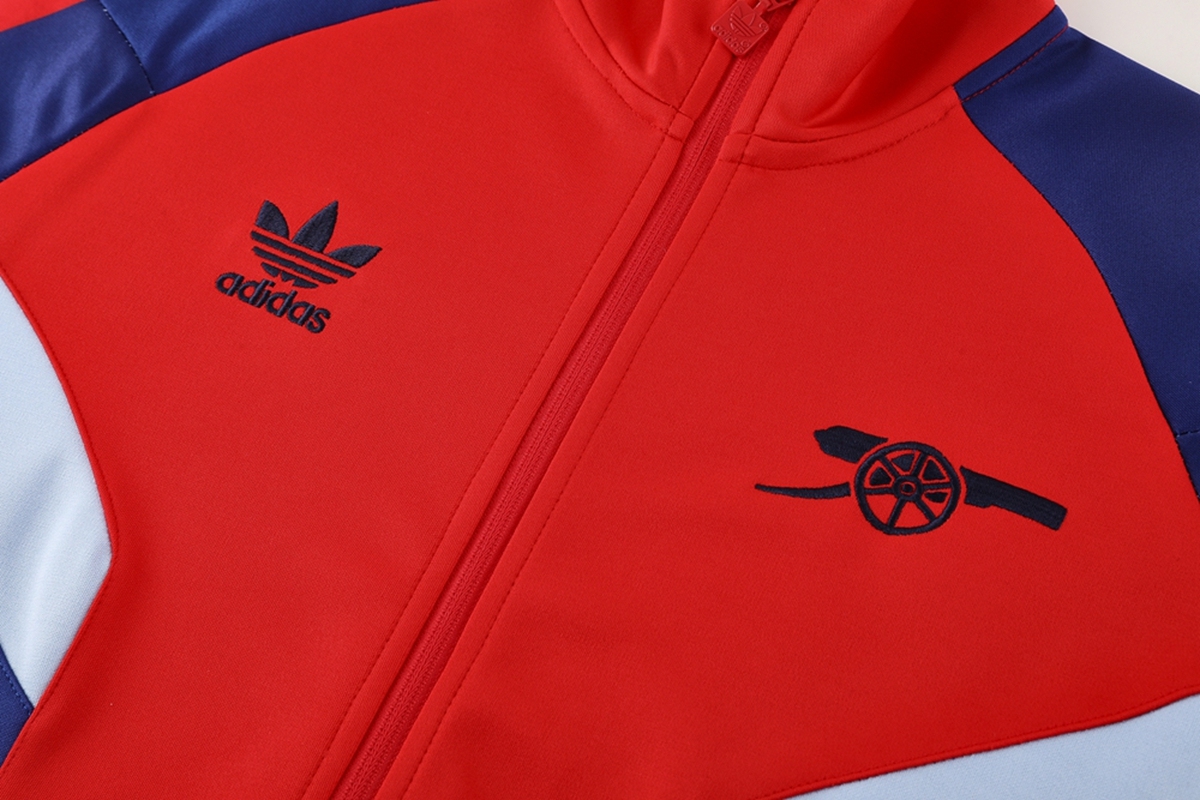 2024-25 Arsenal 06 Red and Blue Jacket Set S-2XL