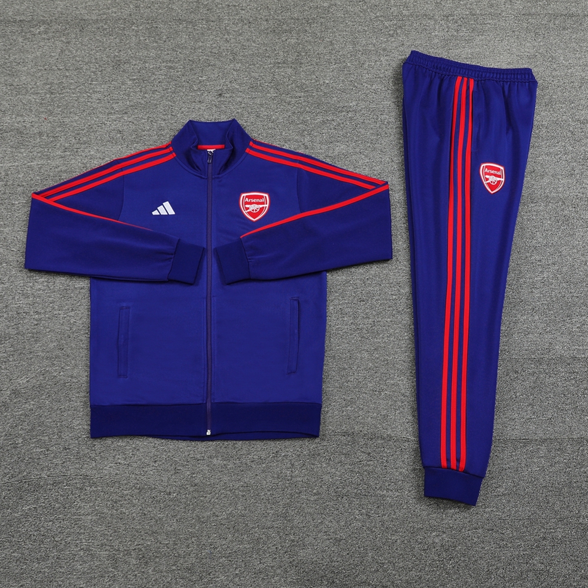 2024-25 Arsenal 01 Royal Blue Jacket Set S-2XL