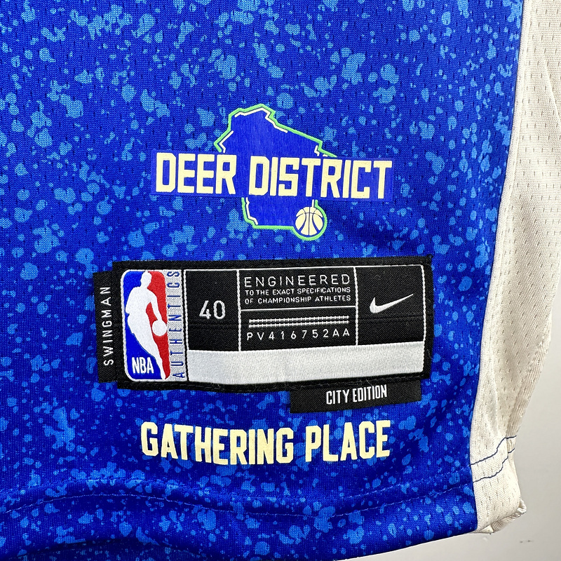 2024 NBA Milwaukee Bucks (34 ANTETOKOUNMPO) Basketball Jersey