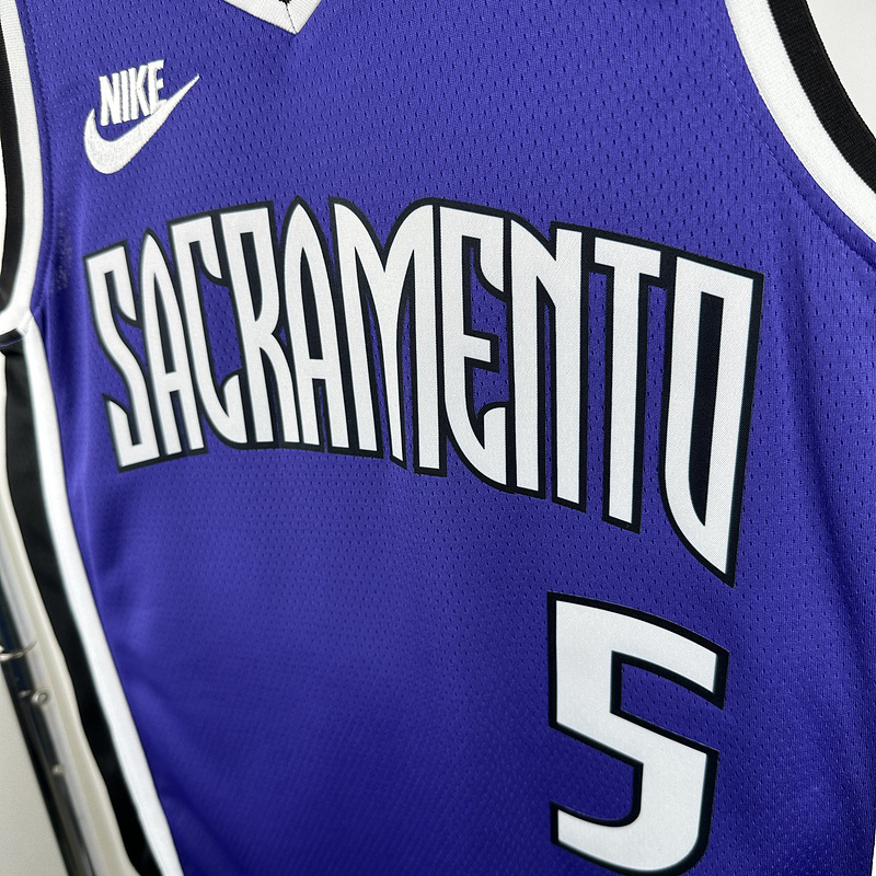2025 NBA Sacramento Kings 5 FOX Basketball Jersey
