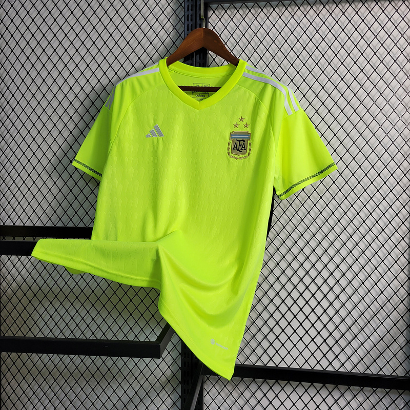 22-23 Argentina grass green goalkeeper