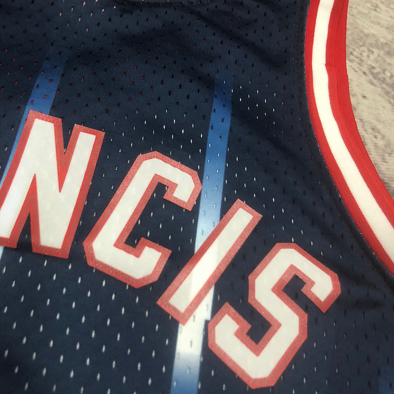 1999-00 NBA Houston Rockets 3 FRANCIS Basketball jersey
