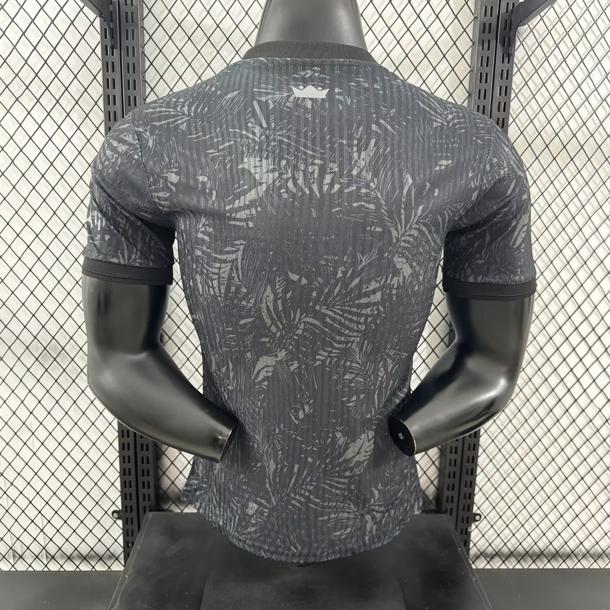 Player 2024-25 Brazil Black Grey Football jersey
