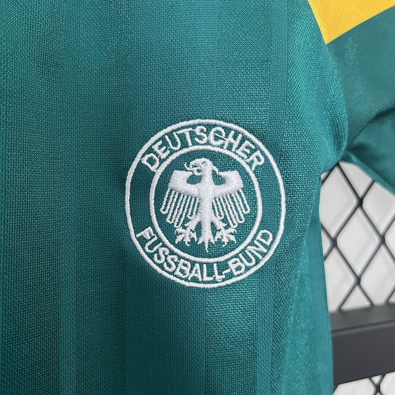 Retro kids 1992 Kids Germany away Völler Football jersey retro