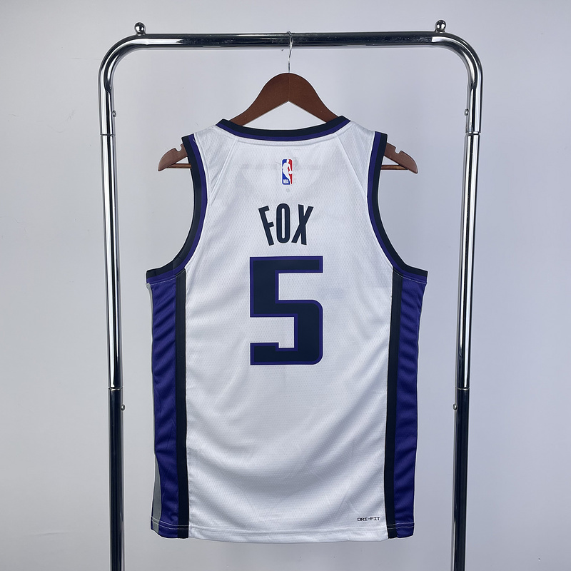2024 NBA Sacramento Kings Limited 5 FOX Basketball Jersey