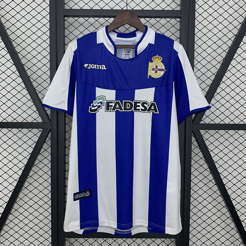 Retro 2003-04 Deportivo La Coruna Home Football jersey retro