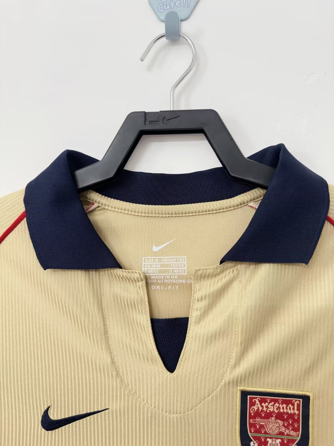 Retro 2001-02 Arsenal away Football jersey retro