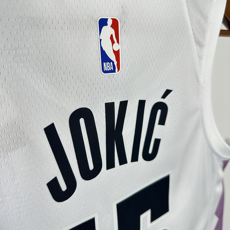 2025 NBA Denver Nuggets 15 JOKIC Basketball Jersey