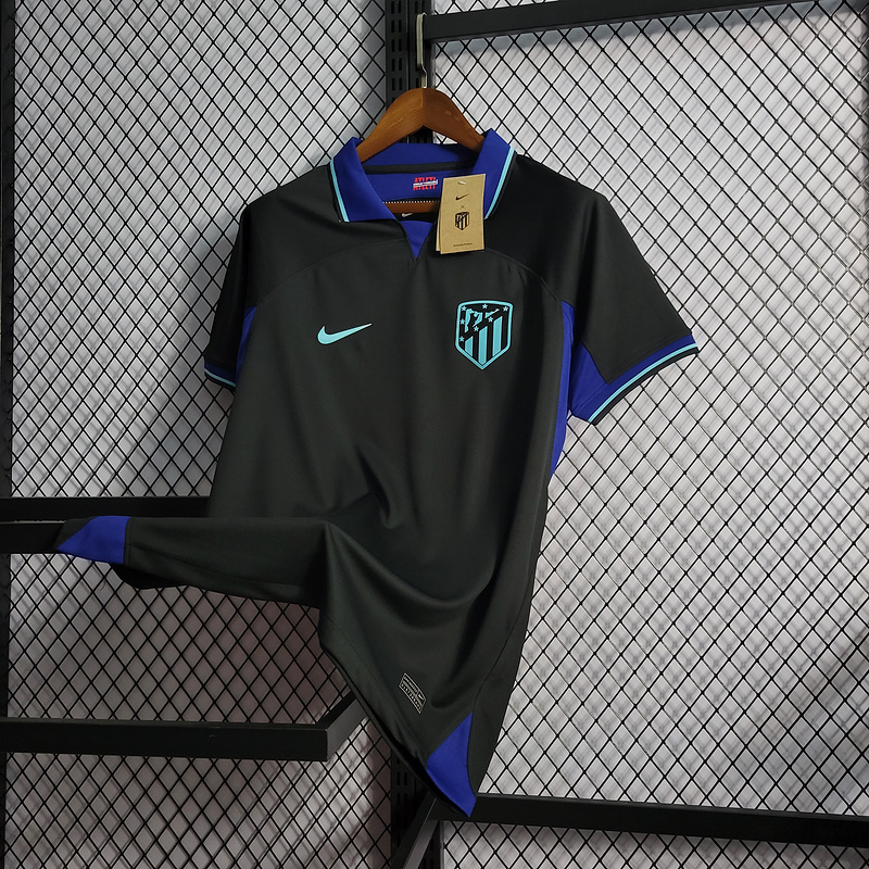 2022-23 Atletico Madrid away Football jersey