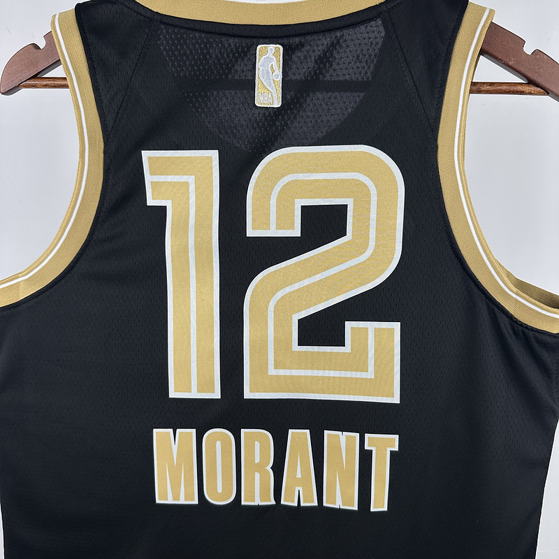 2024 NBA Memphis Grizzlies 12 MORANT Basketball Jersey