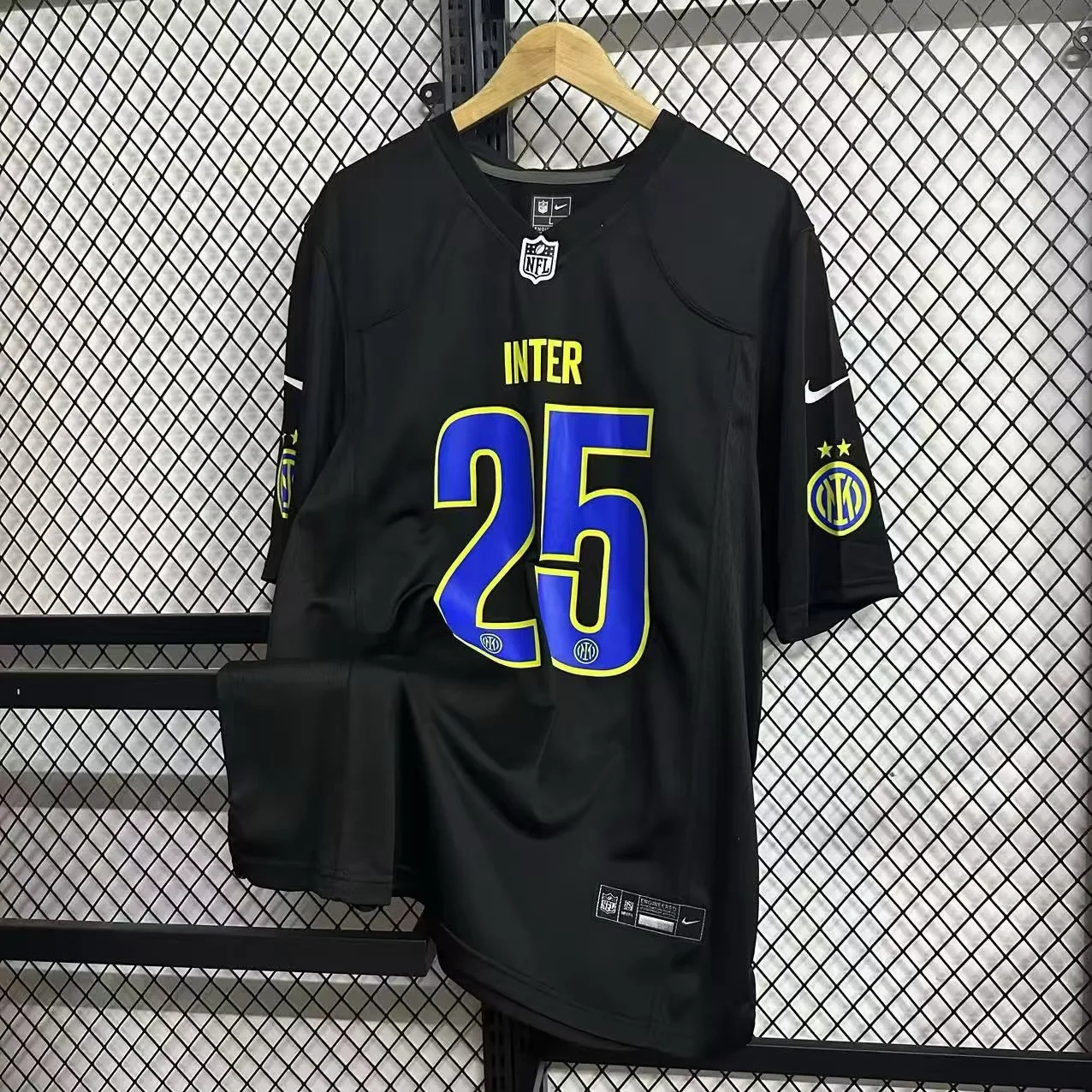 2025-26 #25 Inter Milan Baseball uniform Football jersey