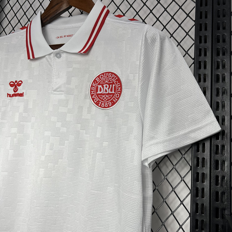 2024-25 Denmark Euro Away Football jersey
