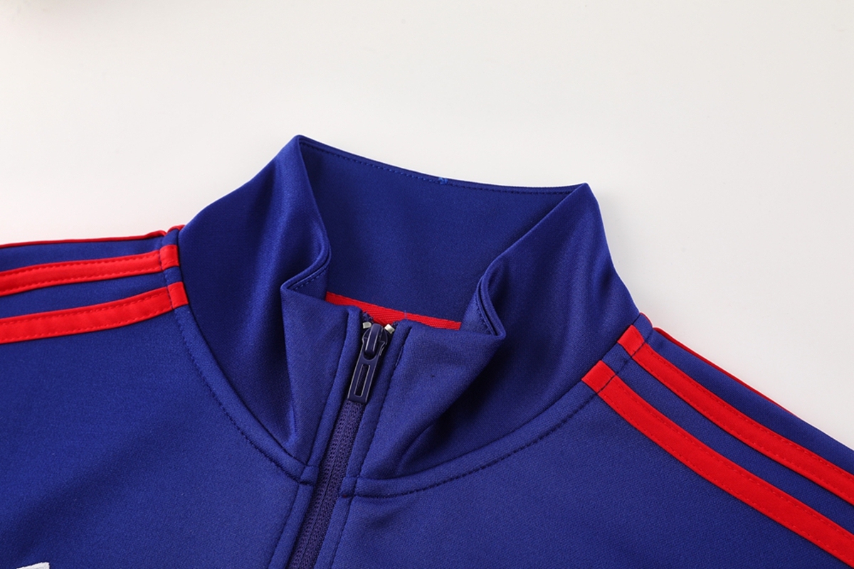 2024-25 Arsenal 01 Royal Blue Jacket Set S-2XL