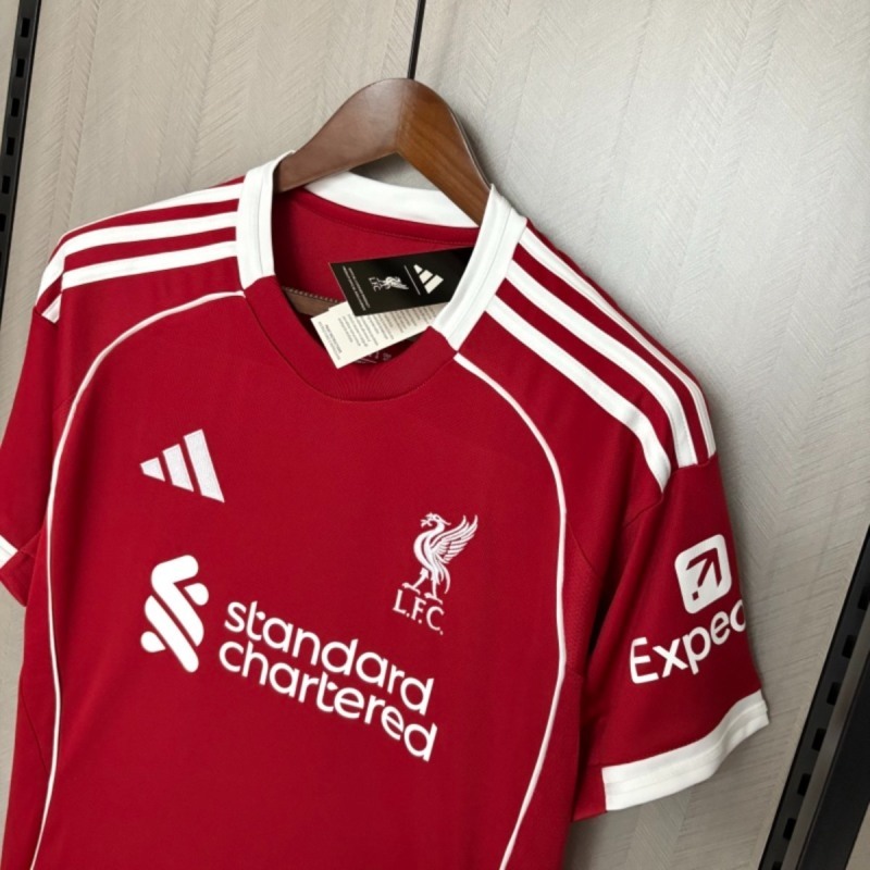 2025-26 Liverpool Home Football jersey
