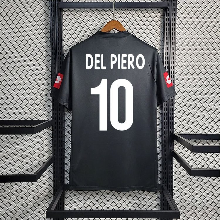 Retro 2001-02 Juventus away NEDVED CONTE DEL PIERO ZAMBROTTA Football jersey retro