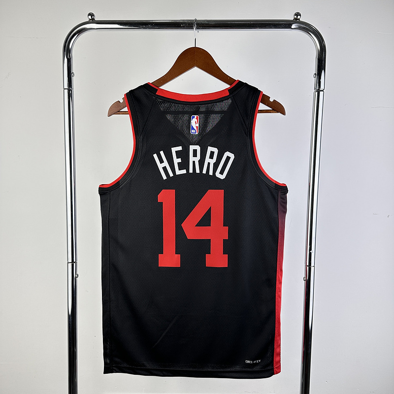 2024 NBA Miami Heat 14 HERRO Basketball Jersey