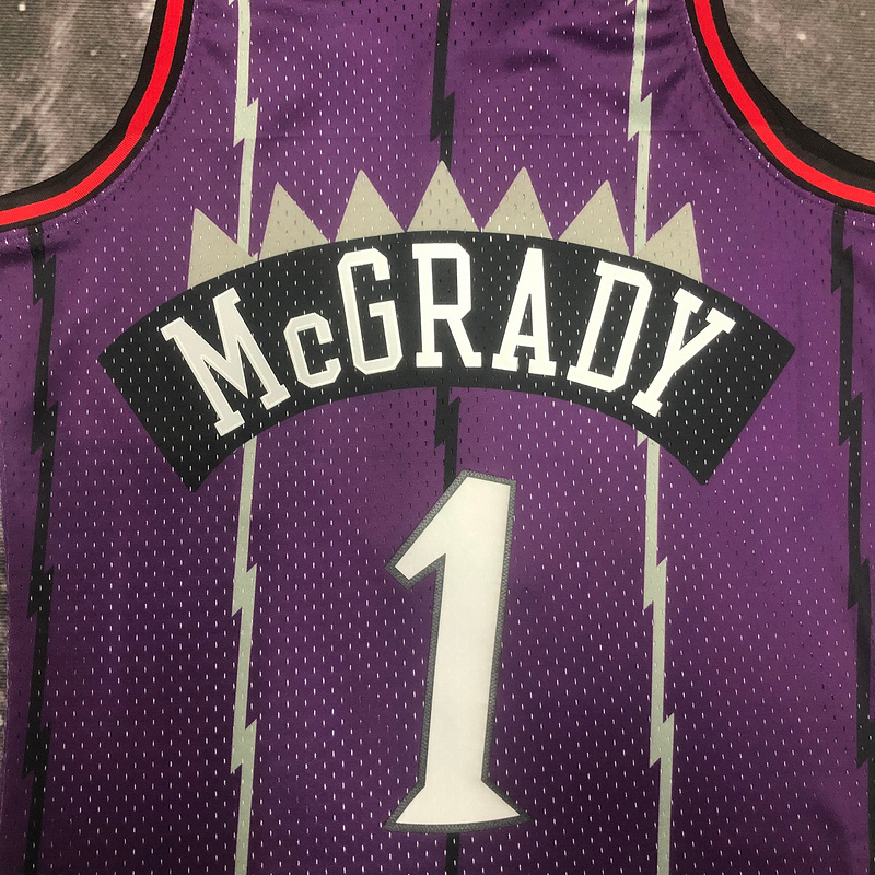 1998-99 NBA Toronto Raptors 1 MCGRADY Basketball jersey