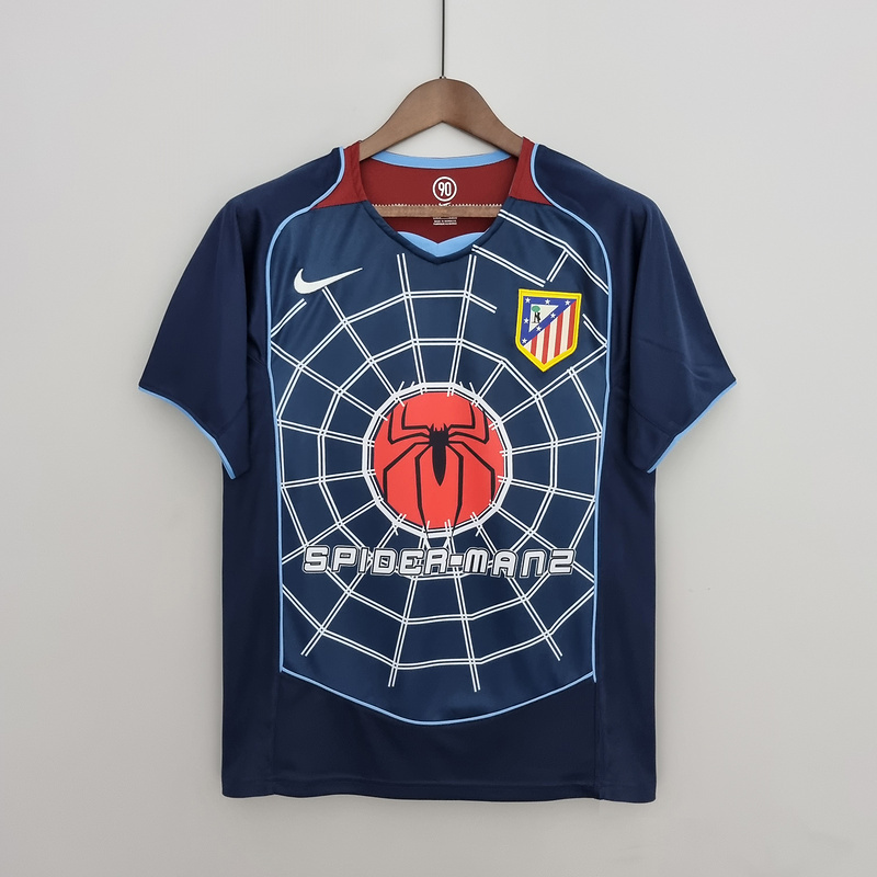 Retro 2004-05 Atletico Madrid away Football jersey retro