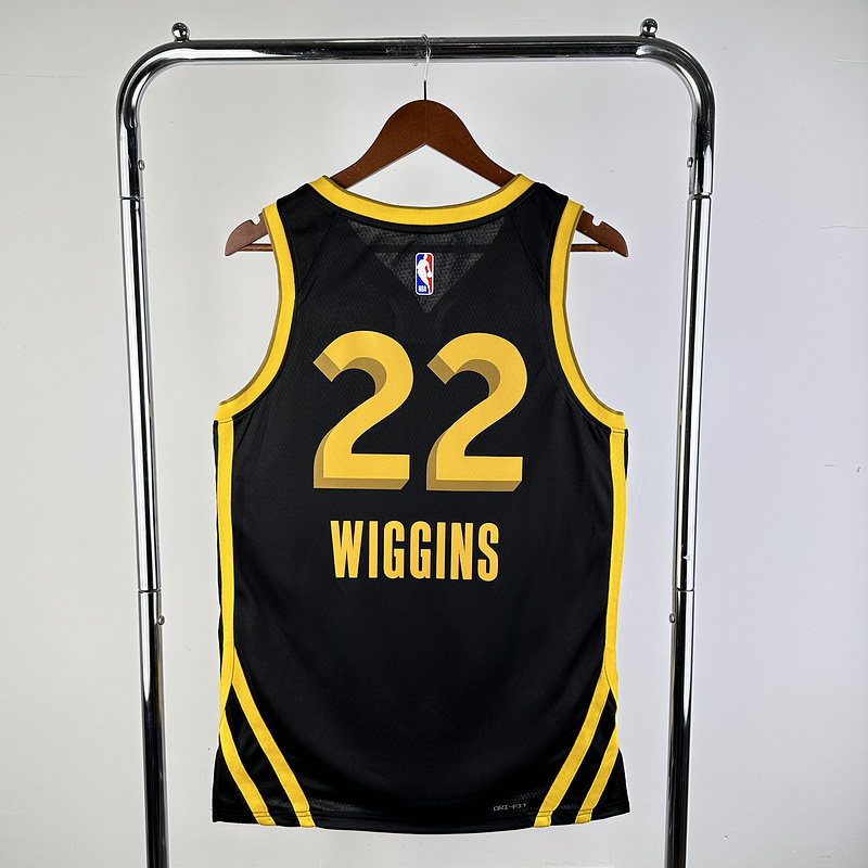 2024 NBA Golden State Warriors 22 WIGGINS Basketball Jersey