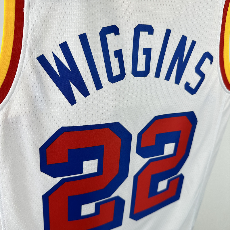 2025 NBA Golden State Warriors 22 WIGGINS Basketball Jersey