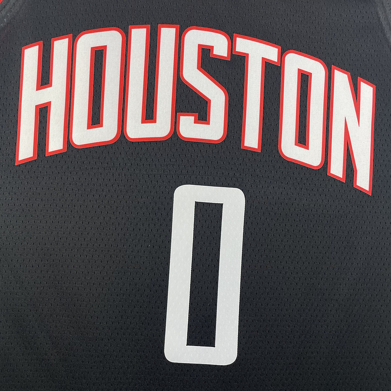 2024 NBA Houston Rockets 0 WESTBROOK Basketball Jersey